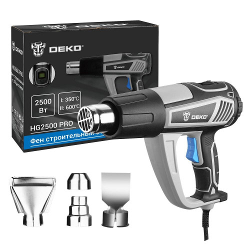 Фен строительный Deko HG2500 PRO (063-4336)