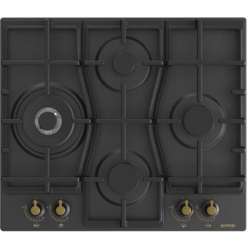 Встраиваемая газовая варочная панель Gorenje GW 6 D42 CLB