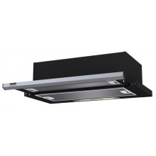 Встраиваемая вытяжка Krona Kamilla Slim 600 Black/Inox 2 мотора
