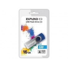 Флеш-накопитель Exployd 16GB-530 синий
