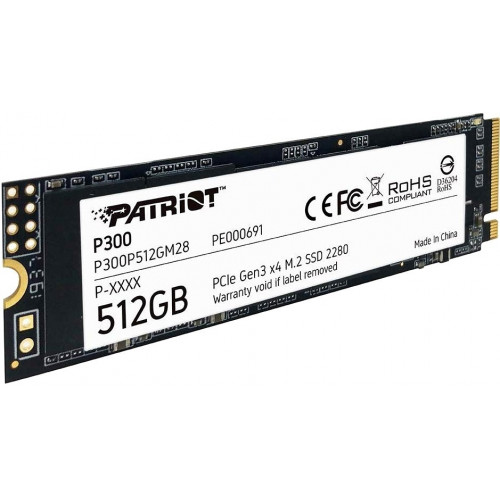 Твердотельный накопитель Patriot P300P512GM28