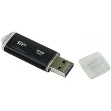 Флеш-диск Silicon Power Blaze B02 64Gb черный (SP064GBUF3B02V1K)