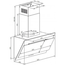 Каминная вытяжка Graude DHK 60.1 EL