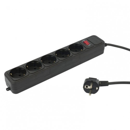 Сетевой фильтр PC PET AP01006-1.8-BK 1.8м 5 розеток черный