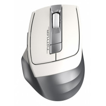 Мышь A4Tech Fstyler FG35 серебристый/белый