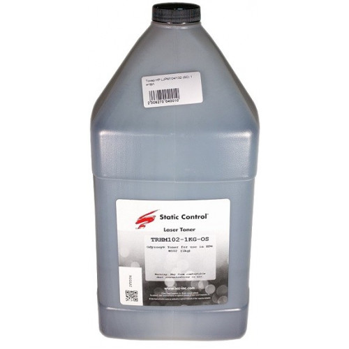 Тонер Static Control TRHM102-1KG-OS черный