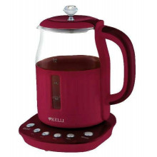 Чайник электрический Kelli KL-1373 бордовый