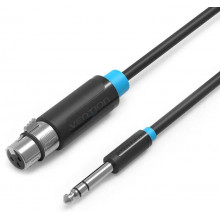 Кабель Vention Jack 6.5 M/XLR F 3м BBEBI