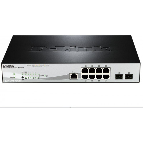 Коммутатор D-Link DGS-1210-10P/ME/A1A