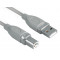 Кабель Buro USB2.0-AM/BM-1.8M-MG