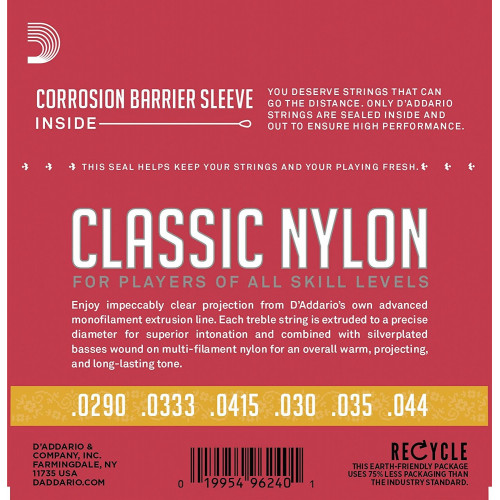 Струны D'Addario EJ27N 3/4