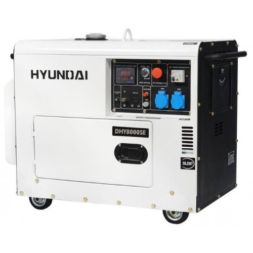 Генератор дизельный Hyundai DHY8000SE
