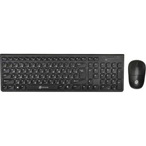Комплект Oklick 220M черный
