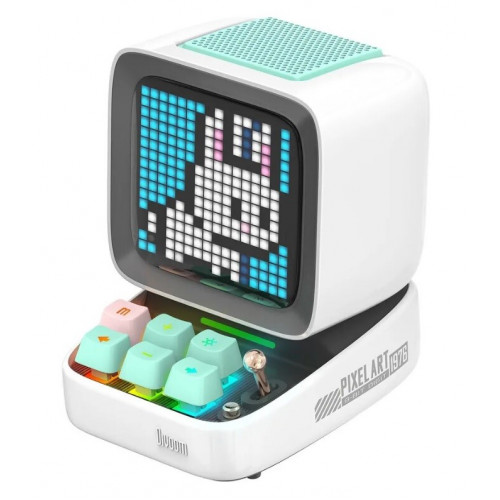 Портативная акустика Divoom Ditoo Pro белая 41000009681