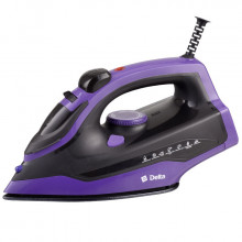 Утюг Delta DL-353 черный/фиолетовый