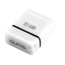 Флеш-диск Qumo 16GB Nano White