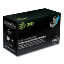 Картридж Cactus CS-CE255X-MPS black