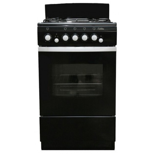 Газовая плита DeLuxe 5040.36 г черный