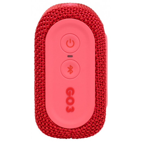 Портативная акустика JBL GO 3 красный (JBLGO3RED)