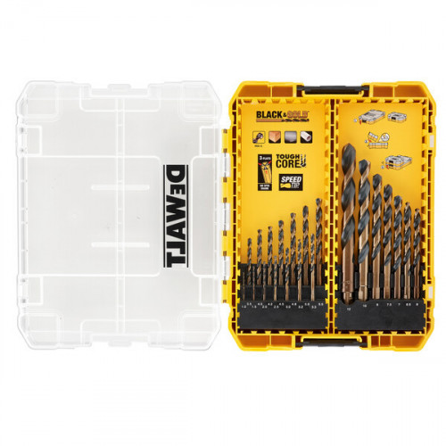 Набор сверл по металлу DeWalt HSS-R (DT70755-QZ) 21 шт.