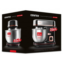 Миксер Centek CT-1139 черный/хром