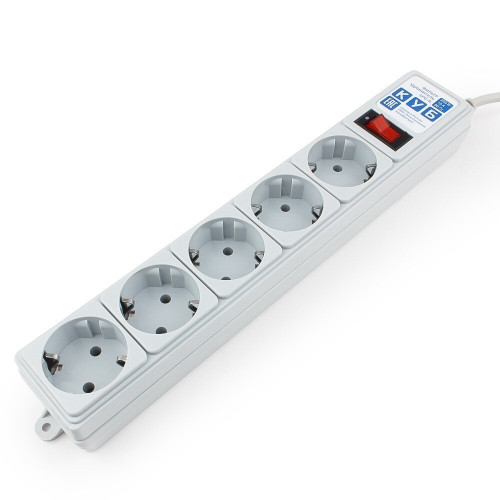 Сетевой фильтр Power Cube SPG-B-6 1.9м. 5 розеток серый