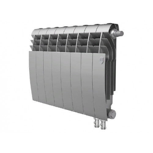 Радиатор отопления Royal Thermo BiLiner 350 Silver Satin x 8