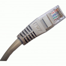Кабель патч-корд Lanmaster TWT-45-45-3.0-GY
