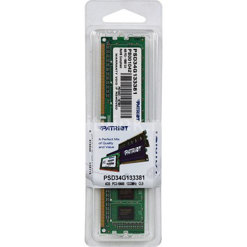 Оперативная память Patriot PSD34G133381