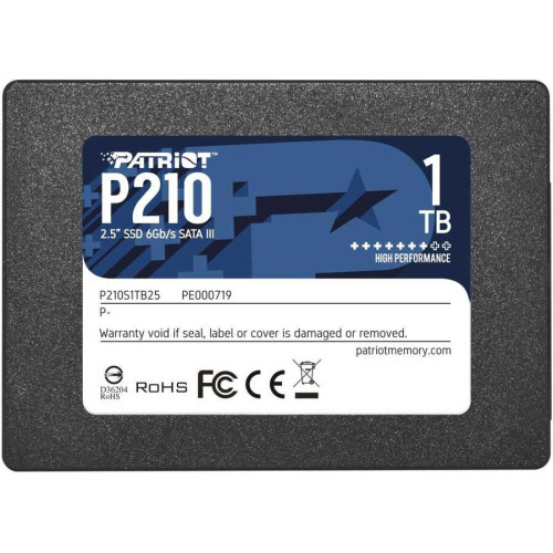 Накопитель SSD Patriot P210S1TB25
