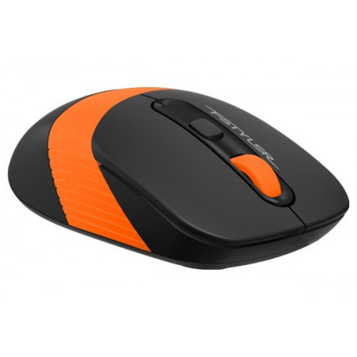 Мышь A4Tech Fstyler FG 10 черный/оранжевый