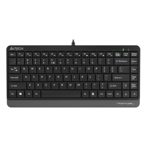 Клавиатура A4Tech Fstyler FK11 черный/серый