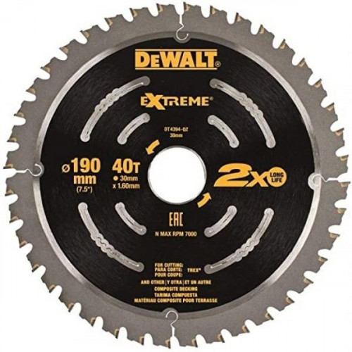 Пильный диск DeWalt DT4394-QZ
