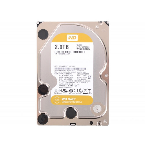 Жесткий диск Western Digital WD Gold 2 TB (WD2005FBYZ)
