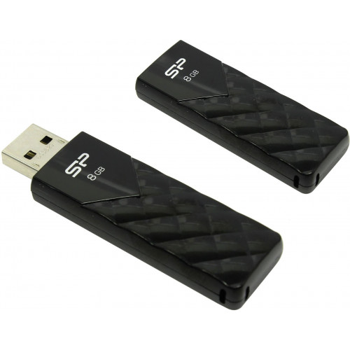 Флеш-диск Silicon Power Ultima U03 8GB Black (SP008GBUF2U03V1K)