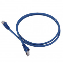 Кабель патч-корд Lanmaster LAN-PC45/U5E-0.5-BL