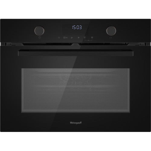Встраиваемый электрический духовой шкаф Weissgauff OE 4551 DB Black Edition
