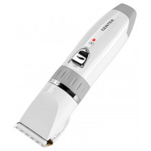 Машинка для стрижки Centek CT-2106 белый/серый
