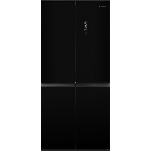 Холодильник Hyundai CM45083F ЧЕРНОЕ СТЕКЛО