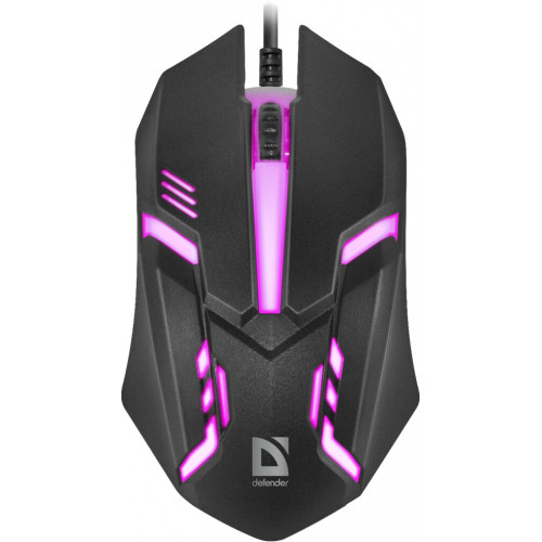 Мышь Defender Cyber MB-560L черный (52560)