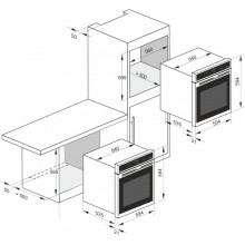 Встраиваемый газовый духовой шкаф Kaiser EG 6374 SP