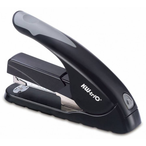 Степлер Kw-Trio Soft-Touch 5818 серый/черный