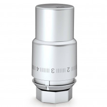 Термоголовка жидкостная Royal Thermo Design Pro М30х1,5 матовый хром