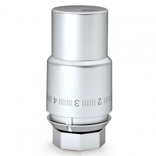 Термоголовка жидкостная Royal Thermo Design Pro М30х1,5 матовый хром