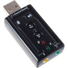 Звуковая карта C-media CM108 TRUA71 (ASIA USB 8C V V)