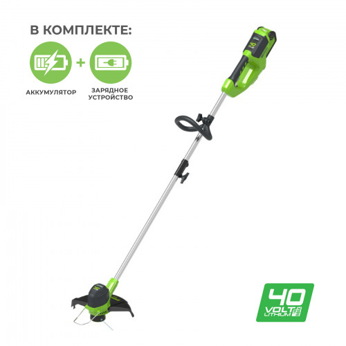 Триммер аккумуляторный GreenWorks G40LT30K2 (2101507UA)