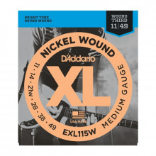 Струны D'Addario EXL115W