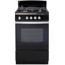 Газовая плита DeLuxe 5040.38 гщ черный