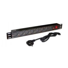 Блок распределения питания Lanmaster TWT-PDU19-10A8P-1.8