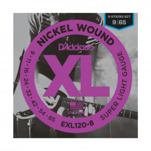 Струны D'Addario EXL120-8